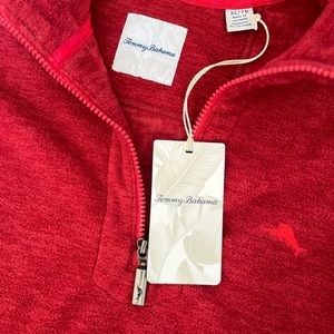 Tommy Bahama Men’s Cloud Peak Sweater Half Zip Pullover NWT